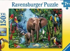 Ravensburger - 150Pc Elephants at the Oasis Puzzle
