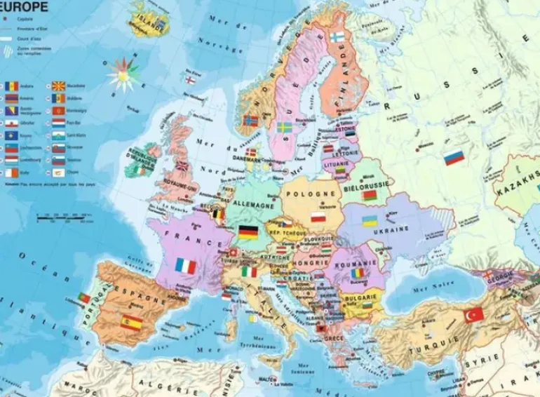 Ravensburger - 200Pc European Map Puzzle