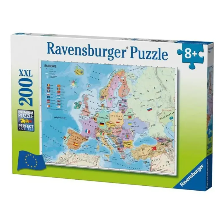 Ravensburger - 200Pc European Map Puzzle