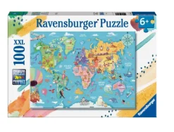 Ravensburger - 100Pc Map of the World Puzzle