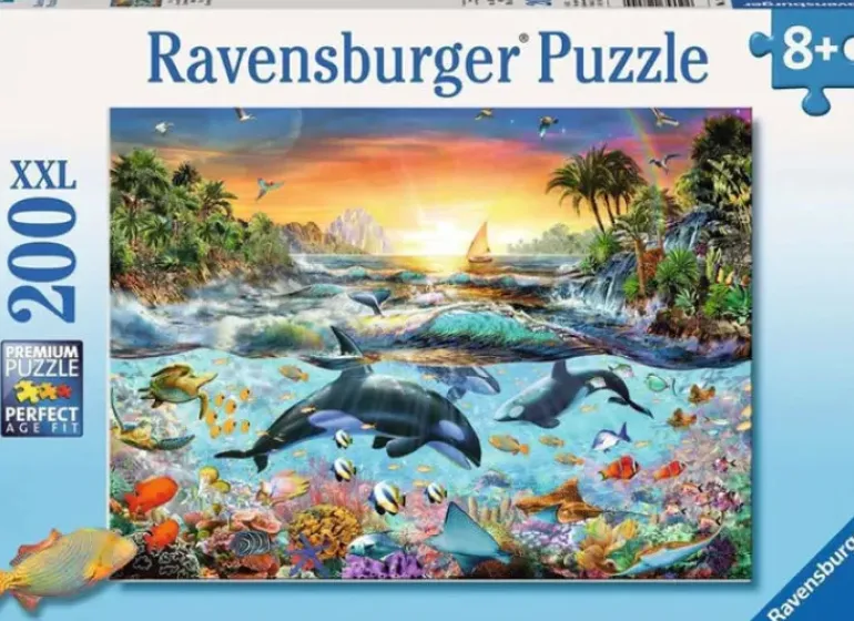 Ravensburger - 200Pc Orca Paradise Puzzle