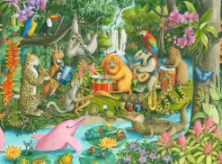 Ravensburger - 100Pc Rainforest River Band Puzzle