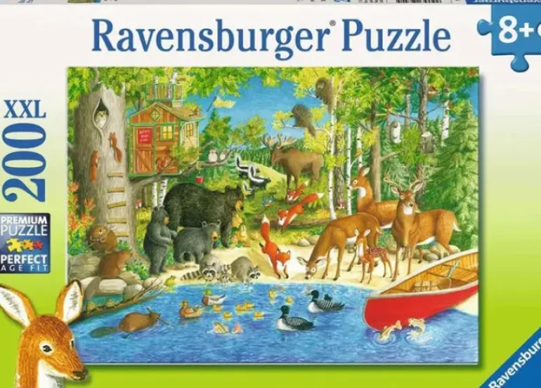 Ravensburger - 200Pc Woodland Friends Puzzle