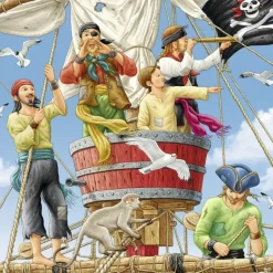 Ravensburger - 3 x 49Pc Adventure On The High Seas Puzzle