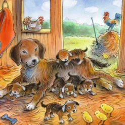 Ravensburger - 3 x 49Pc Cuddle Time Puzzle