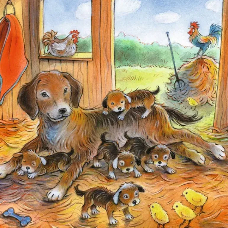 Ravensburger - 3 x 49Pc Cuddle Time Puzzle