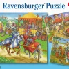 Ravensburger - 3 x 49Pc Life Of The Knight Puzzle