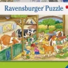 Ravensburger - 2 x 24Pc Merry Country Life Puzzle