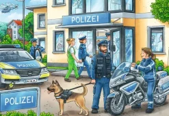 Ravensburger - 2 x 24Pc Police at Work Puzzle