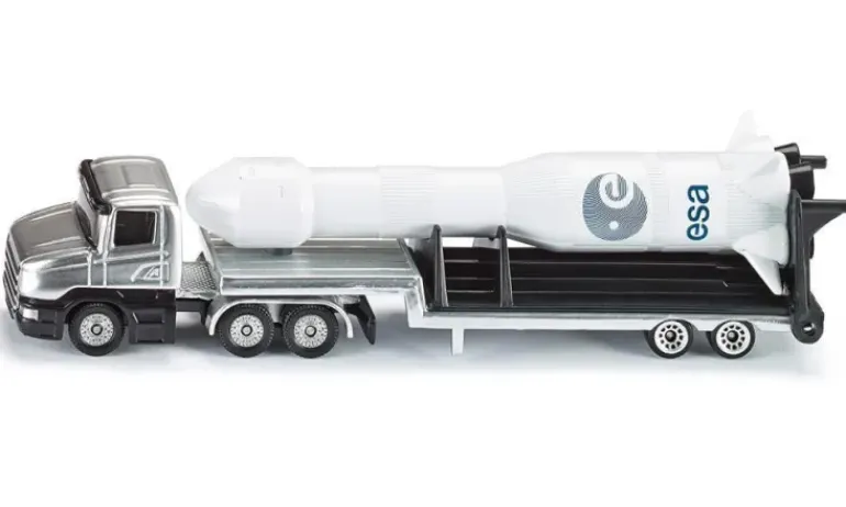 Siku - Low Loader with Rocket (1614)