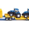 Siku - Truck with 2 New Holland Tractors 1:87 Scale
