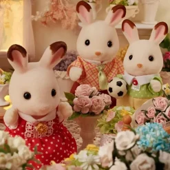Sylvanian Families - Chocolate Rabbit Family