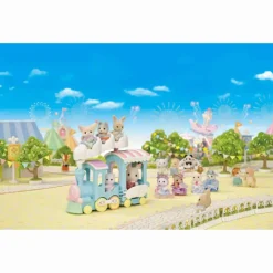 Sylvanian Families - Floating Cloud Rainbow Train
