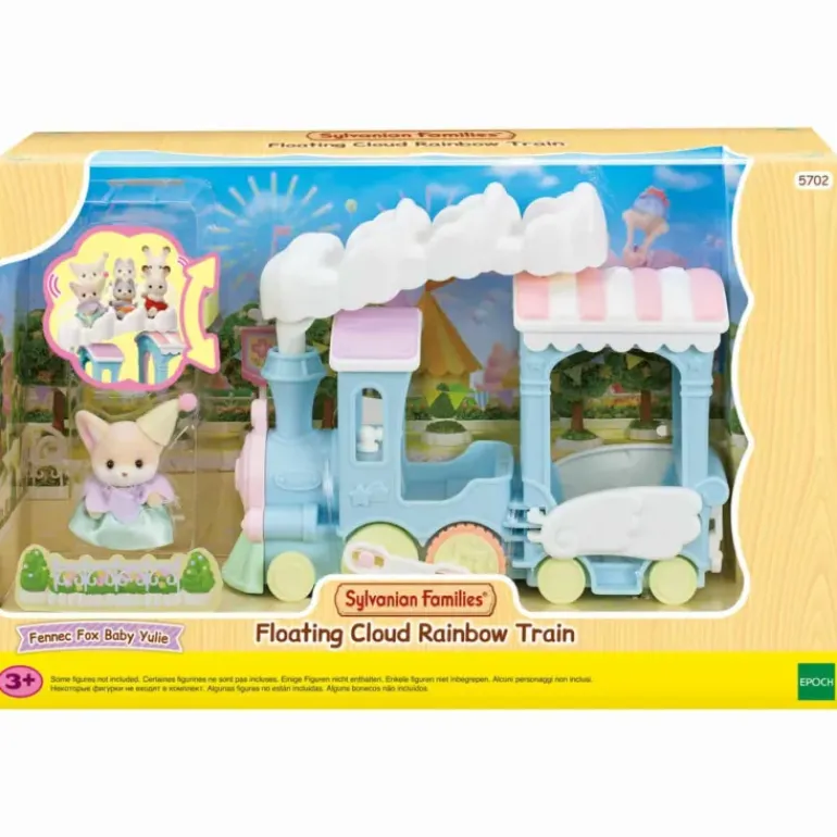 Sylvanian Families - Floating Cloud Rainbow Train
