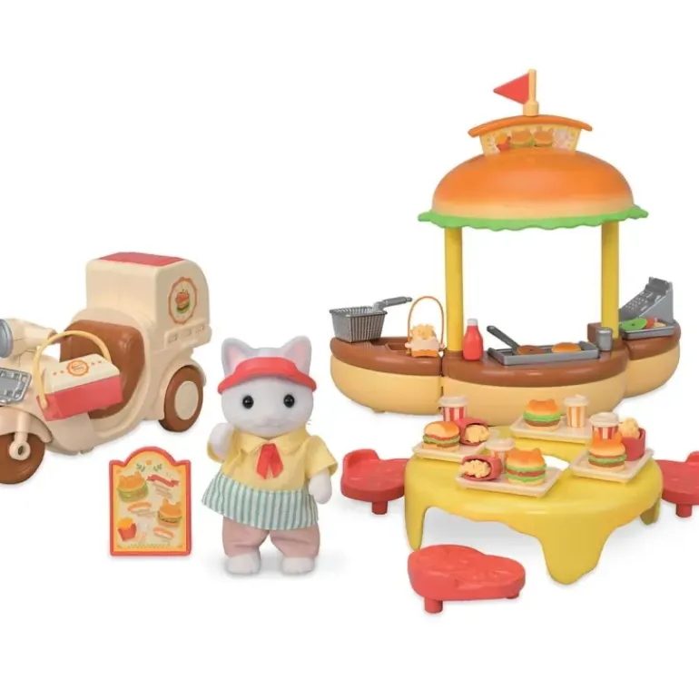 Sylvanian Families - Hamburger Stand