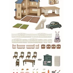 Sylvanian Families - Large House With Carport Gift Set