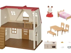 Sylvanian Families - Red Roof Cosy Cottage Starter Home