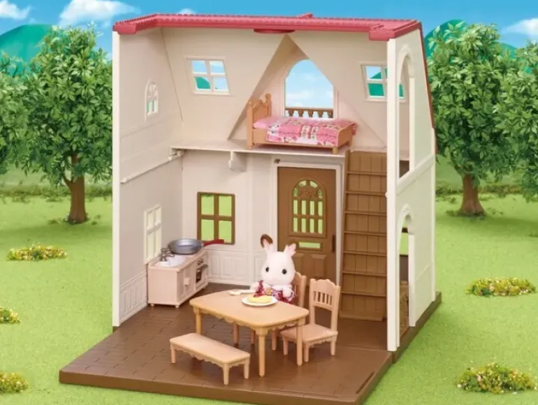 Sylvanian Families - Red Roof Cosy Cottage Starter Home