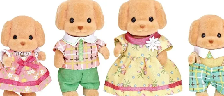 Sylvanian Families - Toy Poodle Family