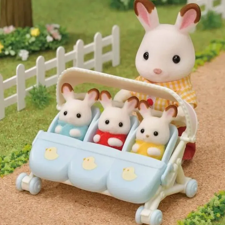 Sylvanian Families - Triplets Stroller