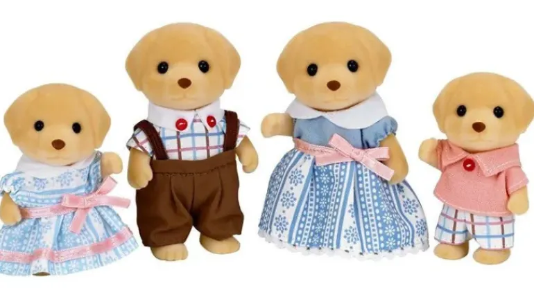 Sylvanian Families - Yellow Labrador Family