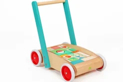 Tender Leaf Toys - Wagon with Blocks