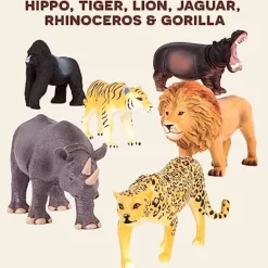 Terra - Wildlife Animals Set (6) - Jungle