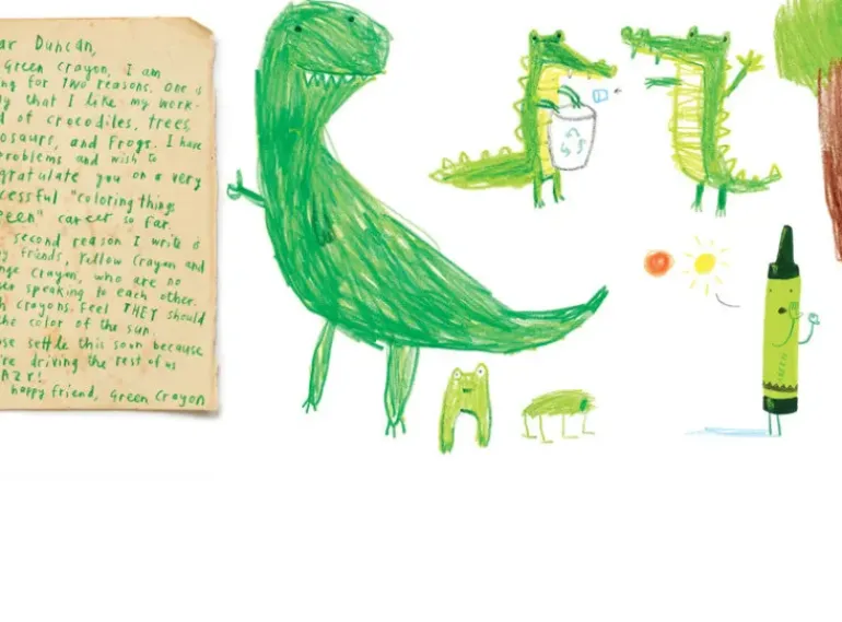 The Day The Crayons Quit (Hard Back)