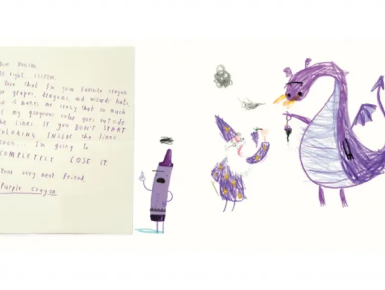 The Day The Crayons Quit (Hard Back)