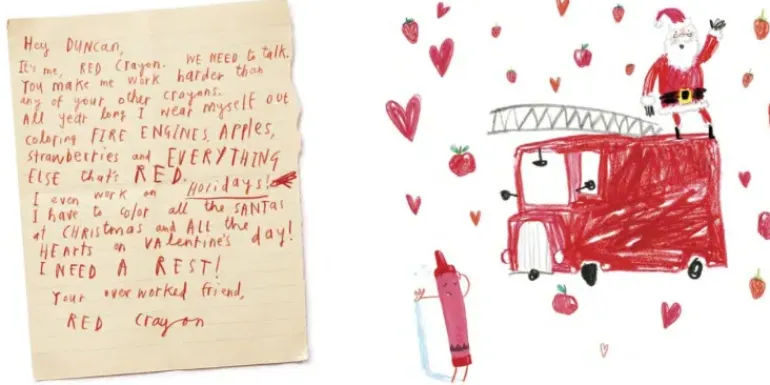 The Day The Crayons Quit (Paper Back)