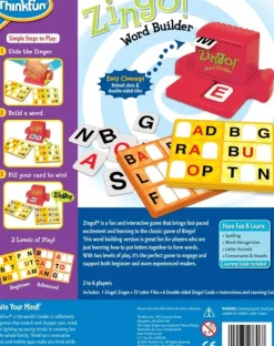 Thinkfun - Zingo! Word Builder Game