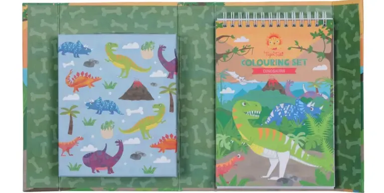 Tiger Tribe - Colouring Set Dinosaurs