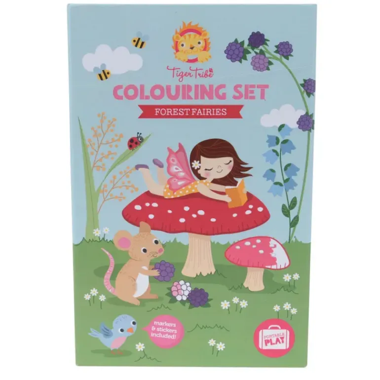 Tiger Tribe - Colouring Set Forest Fairies
