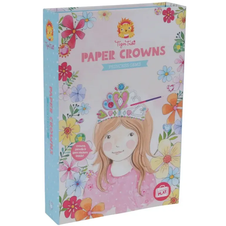 Tiger Tribe - Craft Paper Crowns Princess Gems