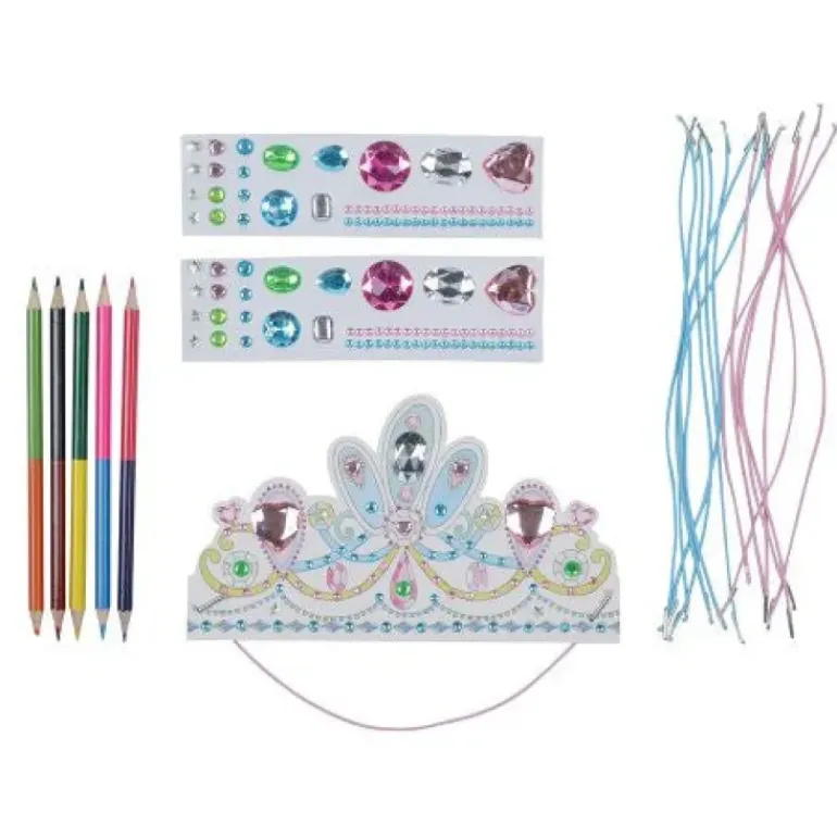 Tiger Tribe - Craft Paper Crowns Princess Gems