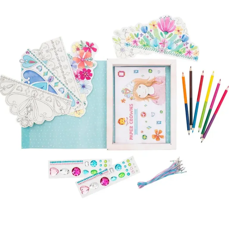 Tiger Tribe - Craft Paper Crowns Princess Gems