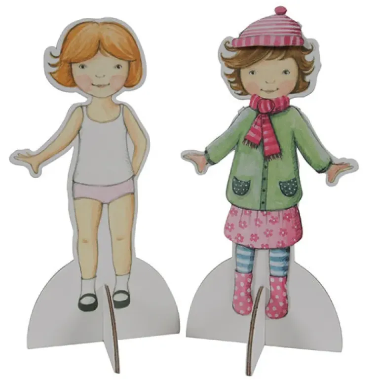 Tiger Tribe - Creative Paper Dolls Kit Vintage