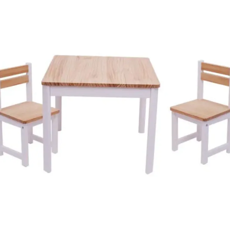 Tikk Tokk - BOSS Envy Square Table & Chair Set - White
