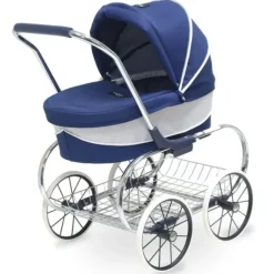 Valco - Mini Princess Dolls Pram - Navy