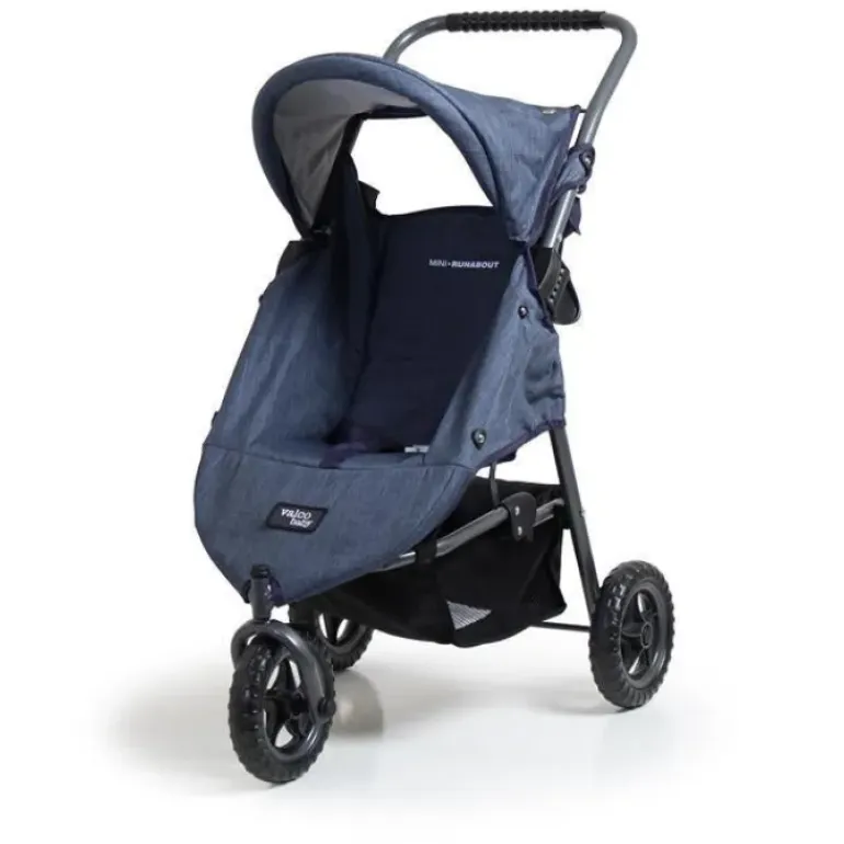 Valco - Mini Runabout Dolls Pram - Denim