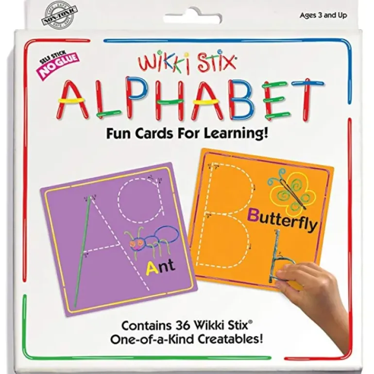 Wikki Stix - Alphabet Card Set
