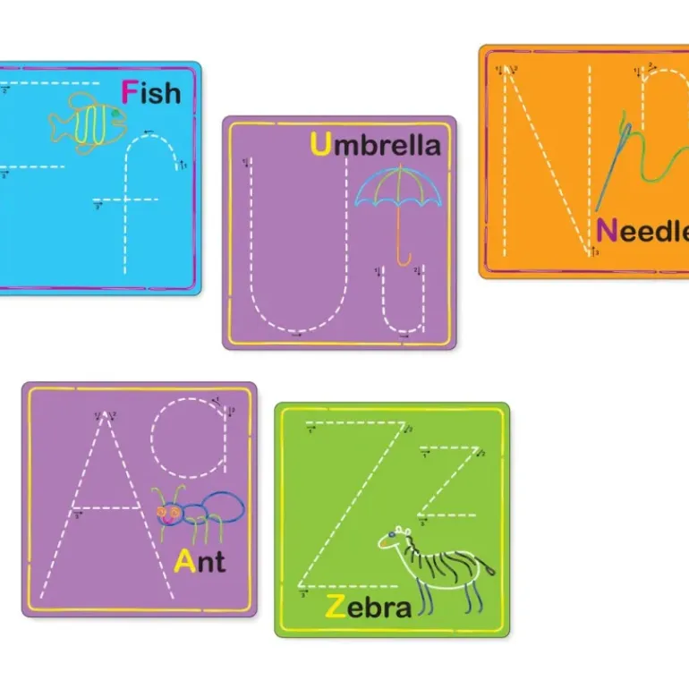 Wikki Stix - Alphabet Card Set