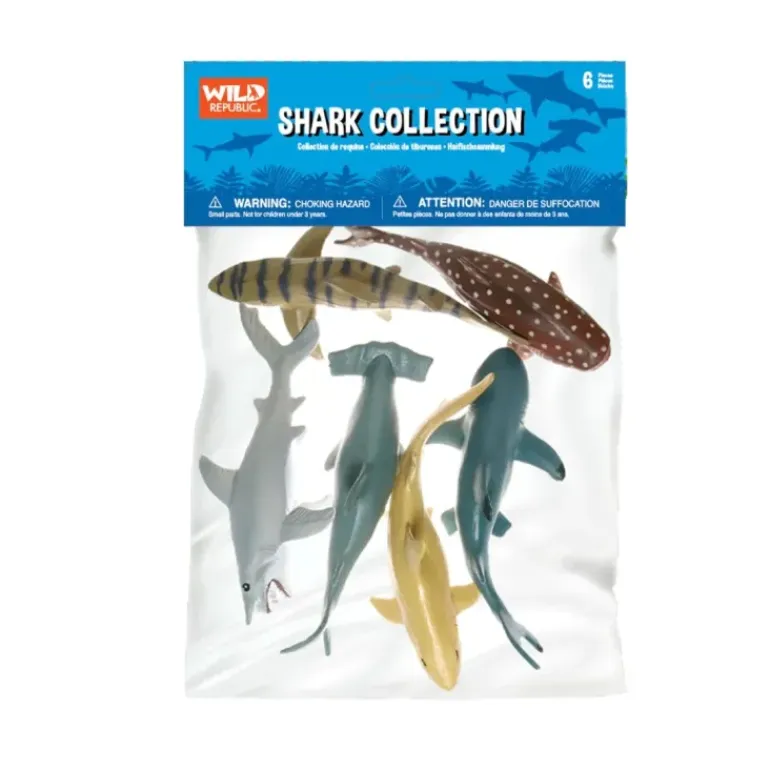 Wild Republic - Polybag Sharks