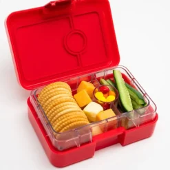 Yumbox - Bento Snack Box 3 Compartment Wow Red